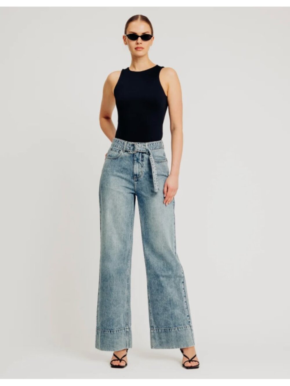 NWT $178 torn by ronny kobo melinda leni jeans in color antique wash 28